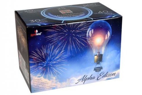 Alpha Edison 25-Schuss-Feuerwerk-Batterie - Pyroland
